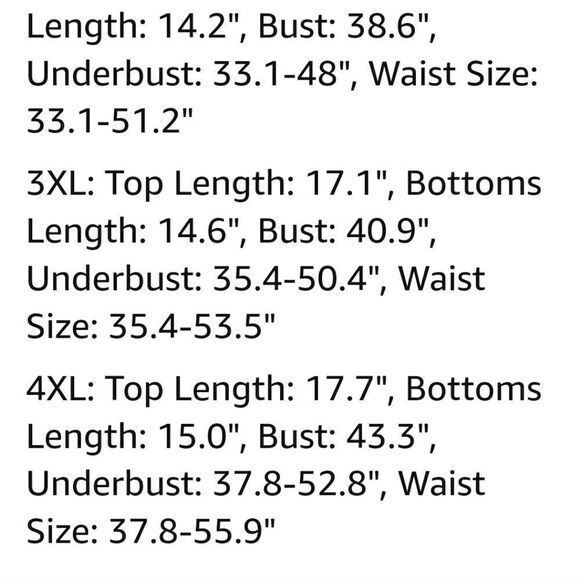 Shein Bikini Size 4X  - Picture 8 of 8